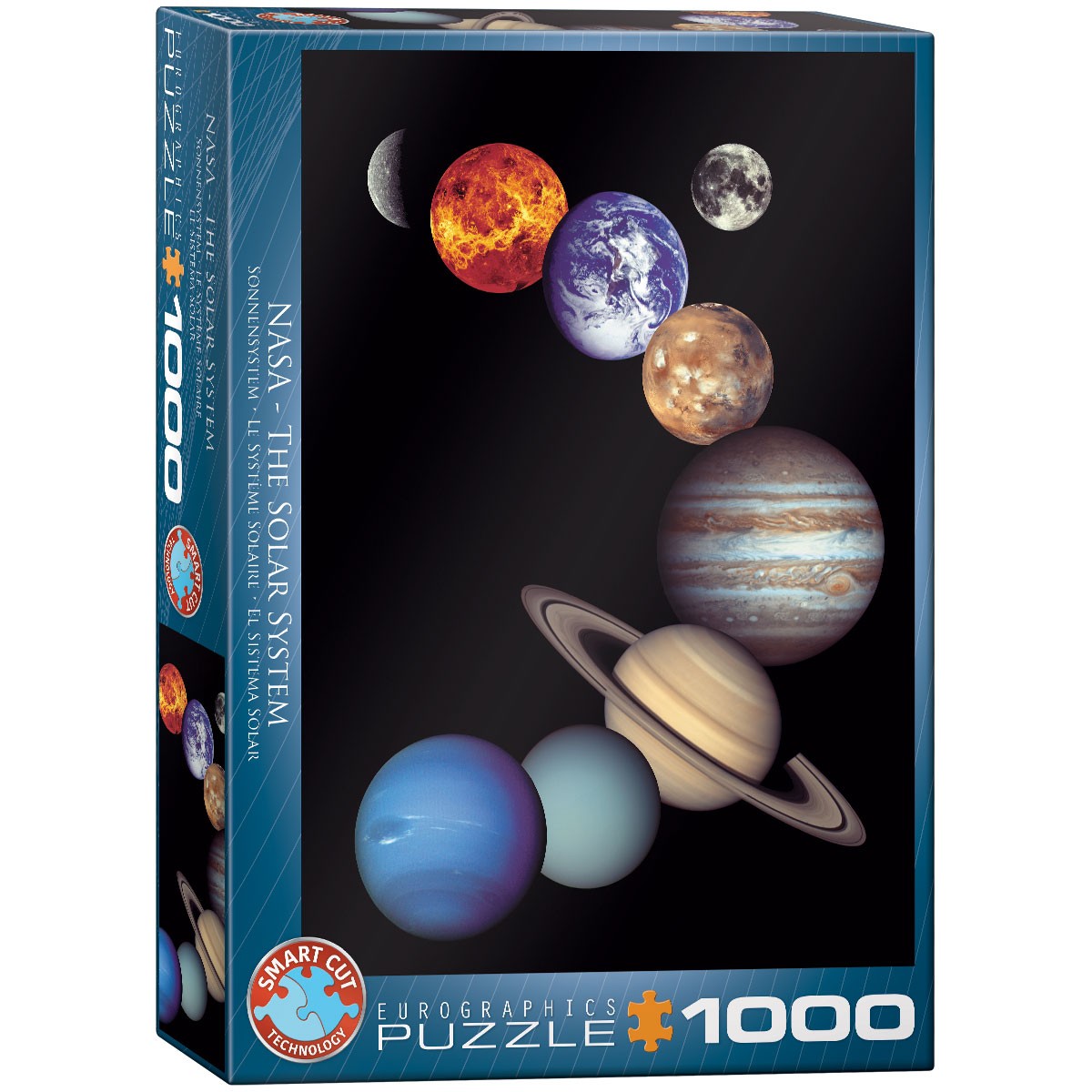 Eurographics Puzzle 6000-0100 - NASA Sonnensystem  - 1000 Teile