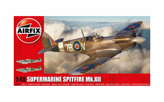 Airfix A05117A - 1/48 Supermarine Spitfire Mk.XII - Neu