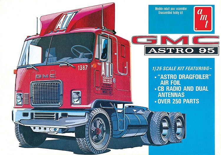 AMT/MPC AMT1140/06 - 1/25 GMC Astro 95 Semi Tractor - Neu