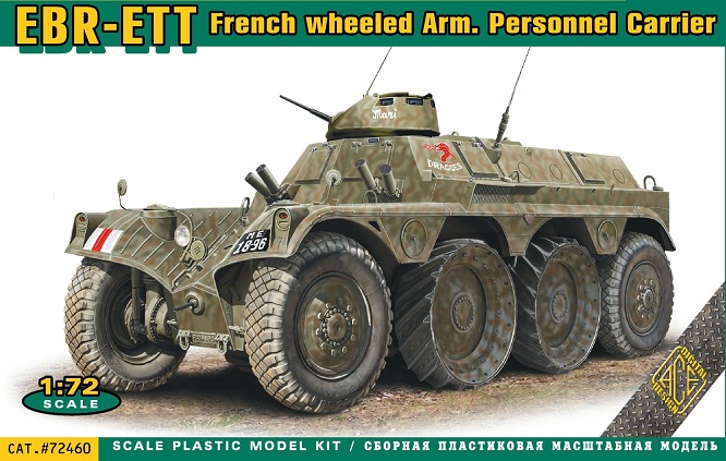 ACE 72460 - 1:72 EBR-ETT French weeled Arm. Personnel Carrier - Neu