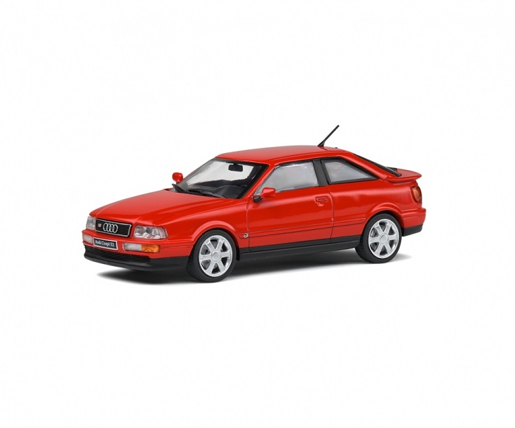 (X) Solido 421437190 - 1:43 Audi S2 Coupe rot - Neu