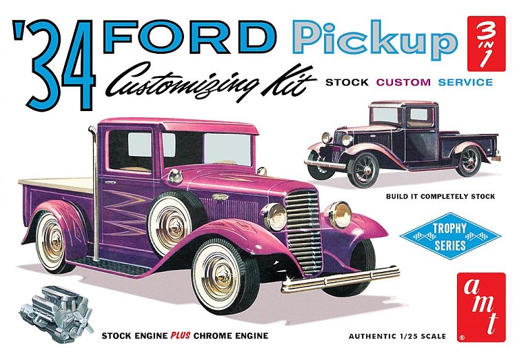 AMT/MPC AMT1120 - 1/25 1934er Ford Pick-up - Neu