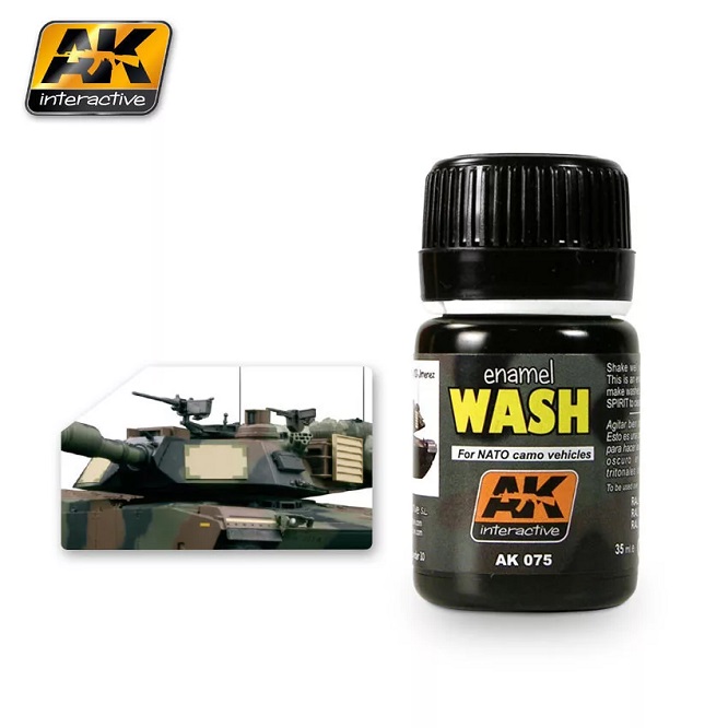 (X) AK Interactive AK075 - Wash For Nato Vehicles 35ml - Neu