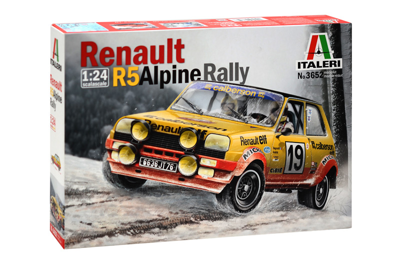 Italeri 3652 - 1/24 Renault R5 Alpine Rally - Neu