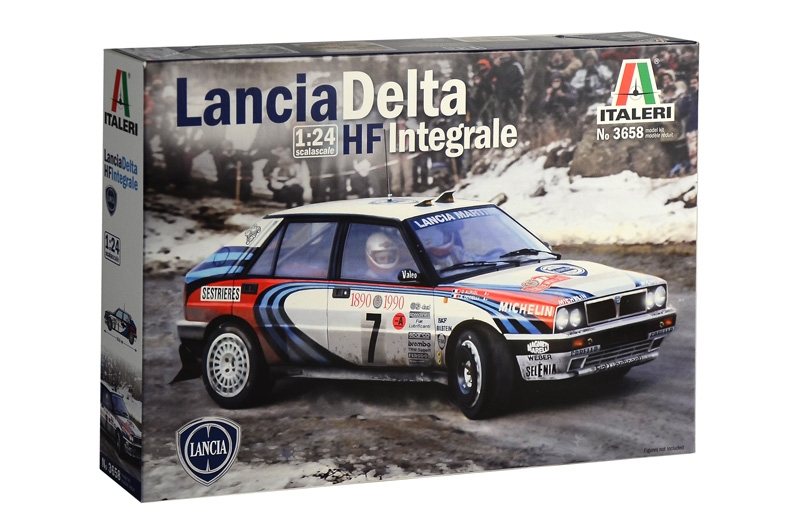 Italeri 3658 - 1/24 Lancia Delta Hf Integrale - Neu