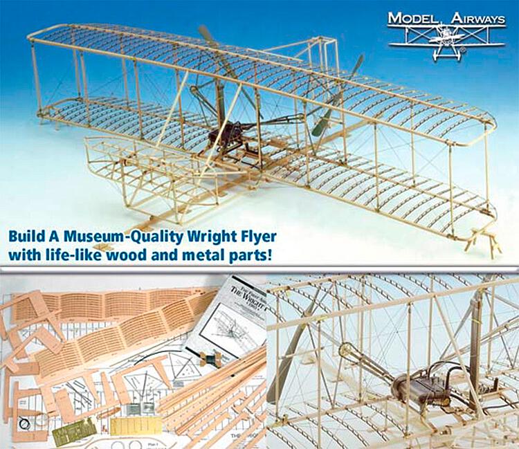 Model Expo MA1020 - 1/16 Wright Flyer - Neu
