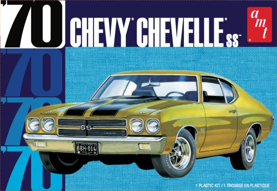 AMT/MPC AMT1143 - 1/25 1970 Chevy Chevelle SS 2T - Neu