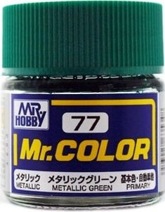 (X) Mr Hobby - Gunze C-077 - Mr. Color (10 ml), Metallic Green