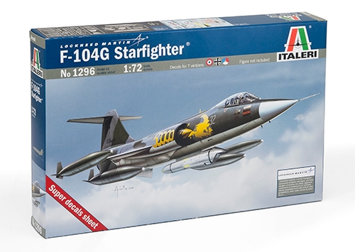 Italeri 1296 - 1/72 F-104 G Starfighter "Recce" - Neu