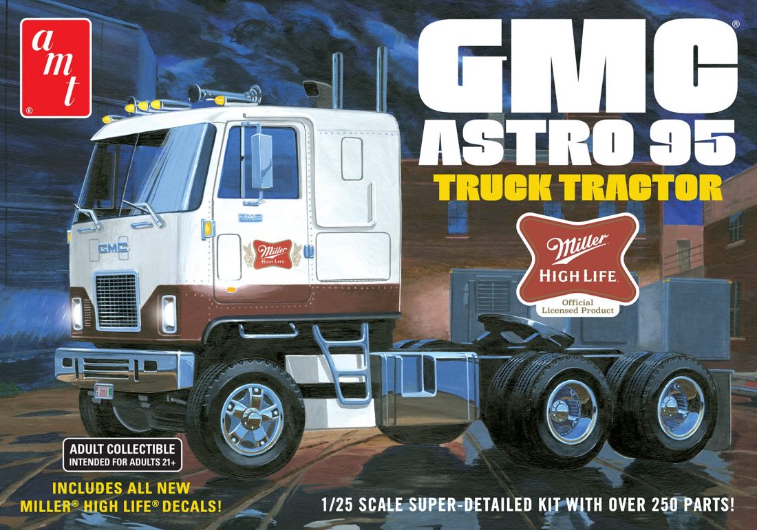 AMT/MPC AMT1230/06 - 1/25 GMC Astro 95 Semi Tractor - Neu