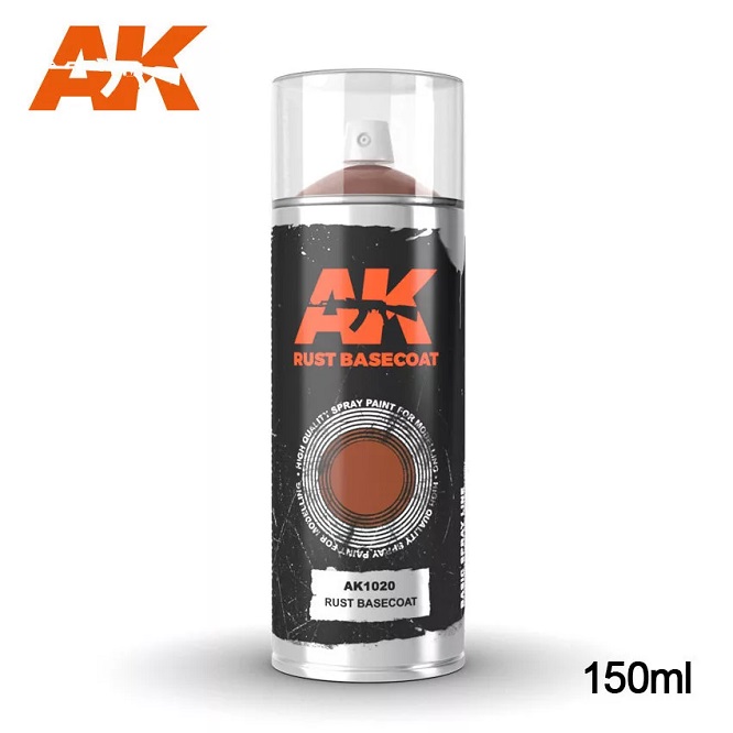 (X) AK Interactive AK1020 - Rust Basecoat - Spray 150ml - Neu