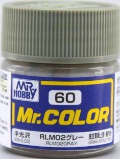 (X) Mr Hobby - Gunze C-60 - Mr. Color (10 ml), RLM02 Gray
